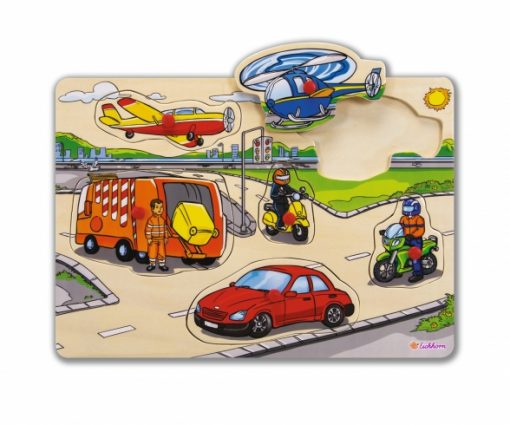 PUZZLE AD INCASTRO IN LEGNO ASSORTITI - EICHHORN - immagine 5