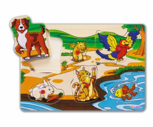 PUZZLE AD INCASTRO IN LEGNO ASSORTITI - EICHHORN - immagine 4