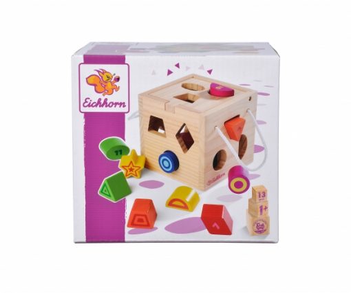 CUBOTTO CON FORME IN LEGNO - EICHHORN