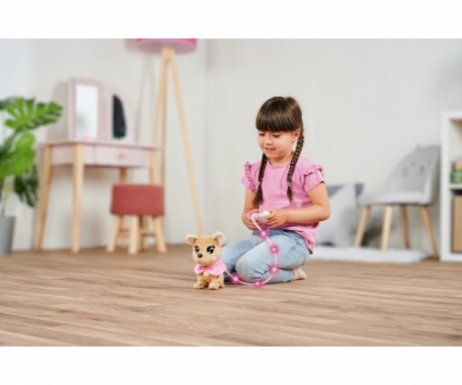 CHI CHI LOVE CON GUINZAGLIO ROSA  - SIMBA TOYS - immagine 3