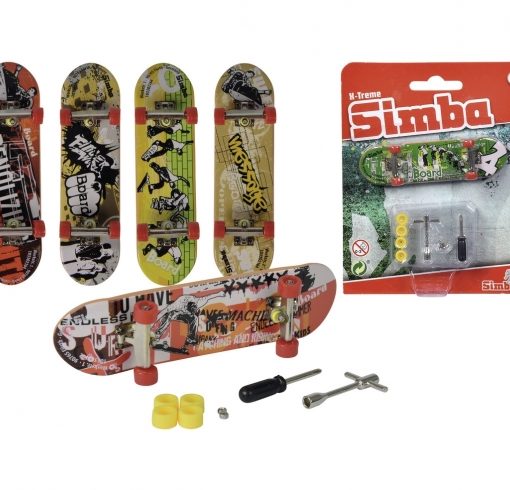 SKATEBOARD DA DITO 1 PZ COLORI ASSORTITI - SIMBA