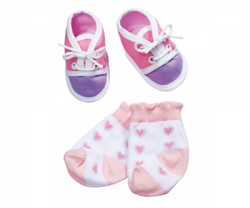 SCARPE E CALZE PER BAMBOLE 4 TIPI - SIMBA TOYS - immagine 2