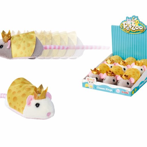 PETZOO KING CHEESE ASSORTITI - SIMBA TOYS