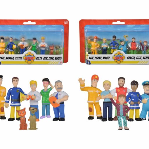 SET 6 FIGURE SAM POMPIERE ASSORTITI - SIMBA TOYS