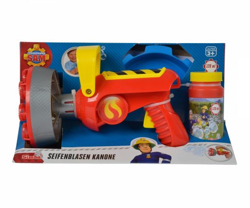 CANNONE BOLLE DI SAPONE SAM POMPIERE - SIMBA TOYS - immagine 3