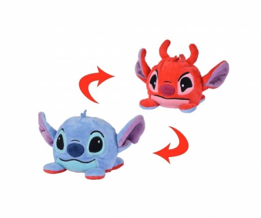 PELUCHES REVERSIBILE STITCH/LEROY 17 CM - SIMBA TOYS