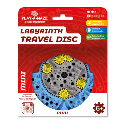 LABYRINTH TRAVEL DISC MINI - PLAY A MAZE