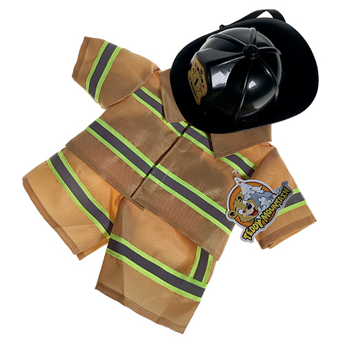 FIREFIGHTER OUTFIT - 40CM - MAKE A TEDDY