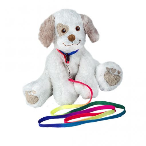 Alternative view of RAINBOW COLLAR & LEASH SET - MAKE A TEDDY