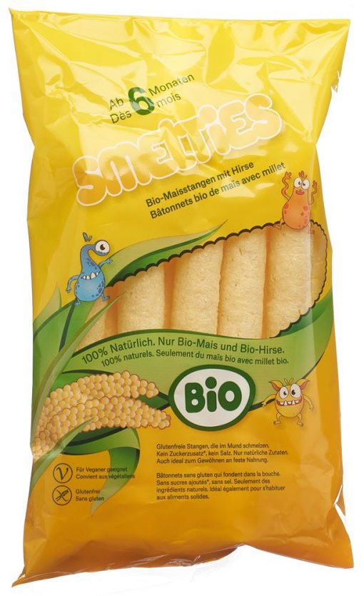 BASTONCINI DI MAIS AL MIGLIO BIO 30 GR - SMELTIES