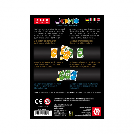 JOOMO - GAME FACTORY - MULTILINGUA - immagine 4