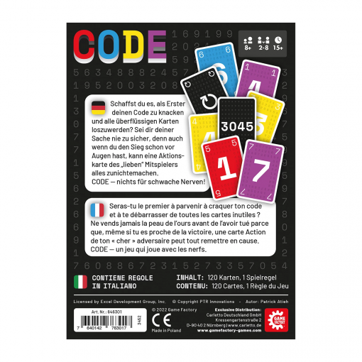 CODE - GAME FACTORY - MULTILINGUA - immagine 4