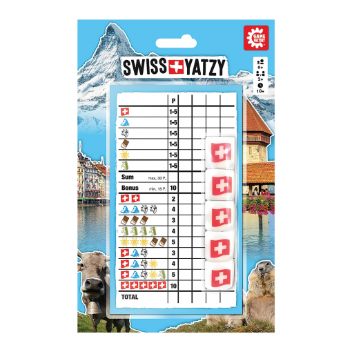 SWISS YATZY BLISTER - GAME FACTORY - MULTILINGUA
