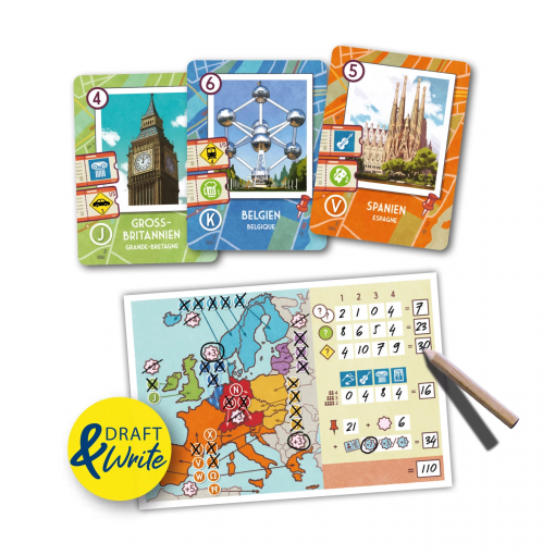 ROAD TRIP EUROPA - GAME FACTORY - MULTILINGUA - immagine 3
