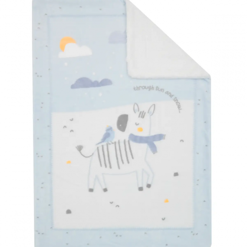 COPERTA SHERPA SUPER SOFT - STRIPY FRIENDS - KIKKABOO