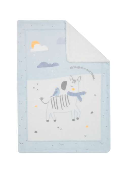COPERTA SHERPA SUPER SOFT - STRIPY FRIENDS - KIKKABOO