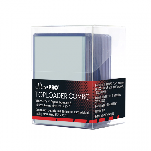 TOPLOADER DECK BOX COMBO (25) - ULTRA PRO