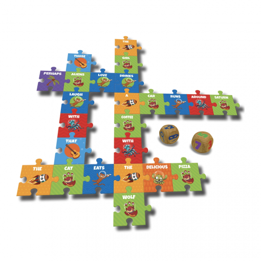 Alternative view of SMARTY PUZZLE STAR WORDS - CREATIVAMENTE - IT