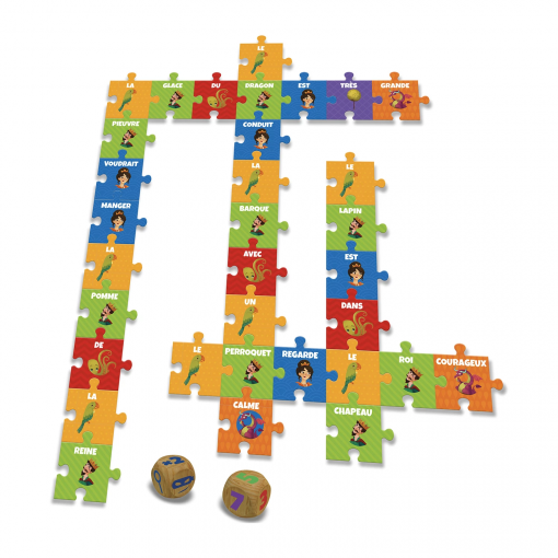 SMARTY PUZZLE LES MOTS ONT LA PAROLE - CREATIVAMENTE - IT - immagine 2