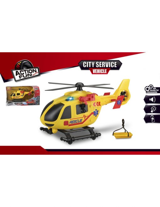 ELICOTTERO EMERGENZA LUCI E SUONI