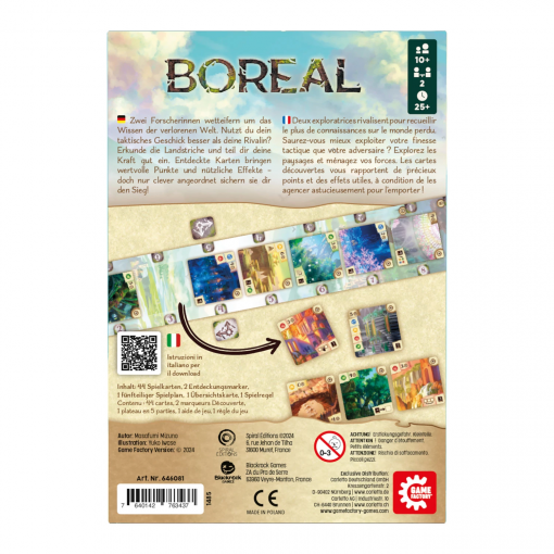 BOREAL - GAME FACTORY - MULTILINGUA - immagine 3