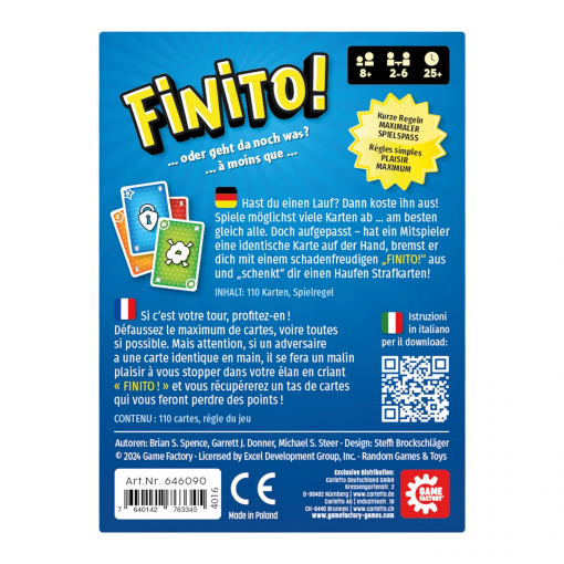 FINITO - GAME FACTORY - MULTILINGUA - immagine 3