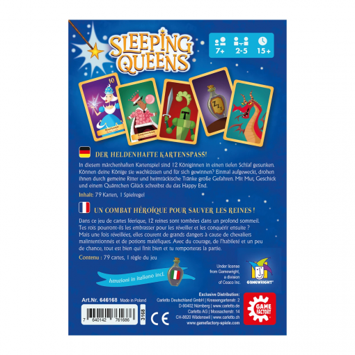 SLEEPING QUEENS - GAME FACTORY - MULTILINGUA - immagine 3