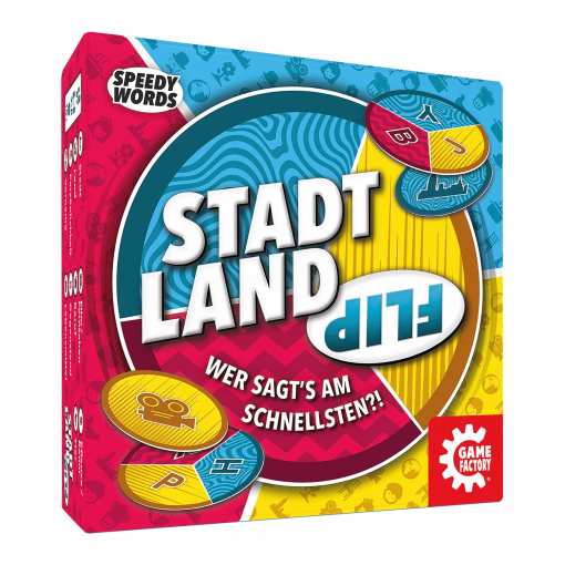 STADT LAND FLIP - GAME FACTORY - MULTILINGUA