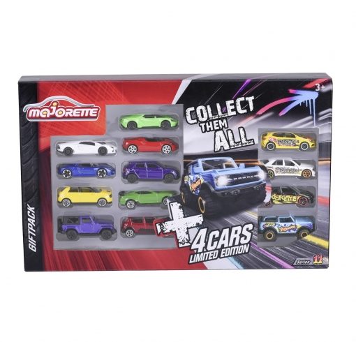 PACK 9 MACCHININE +4 LIMITED EDITION - MAJORETTE