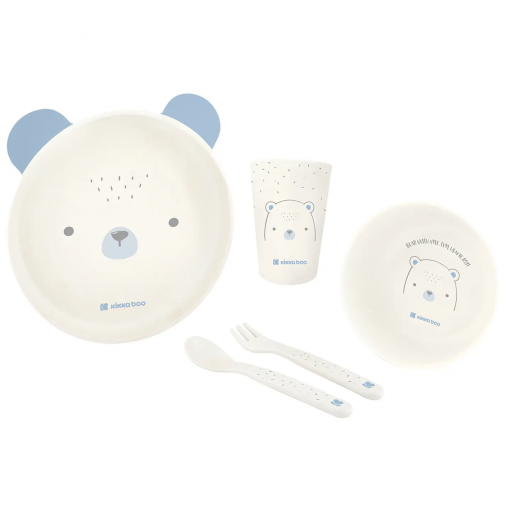 SET DI STOVIGLIE - BLUE BEAR - KIKKABOO