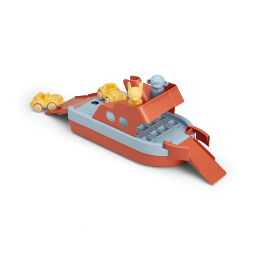 TRAGHETTO CON 2 FIGURE - VIKINGTOYS