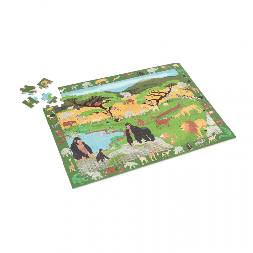 Alternative view of PUZZLE SCOPERTA DELLA SAVANA - SCRATCH