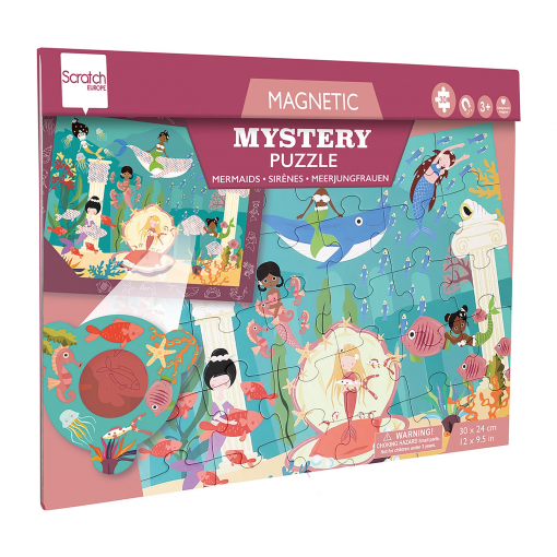 PUZZLE SCOPERTA DELLE SIRENE MAGNETICO - SCRATCH