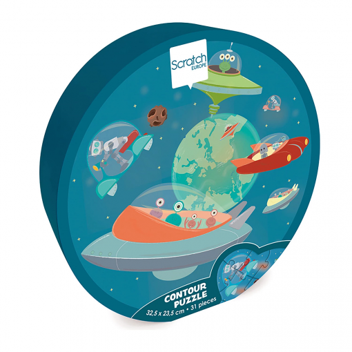 Alternative view of PUZZLE SPAZIO 31 PEZZI - SCRATCH