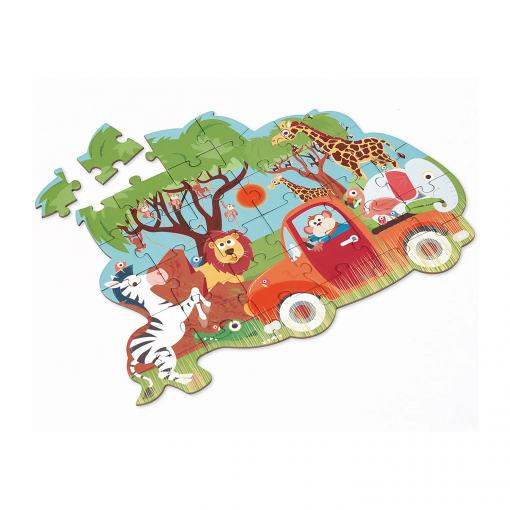 PUZZLE SAFARI 30 PEZZI - SCRATCH - immagine 3