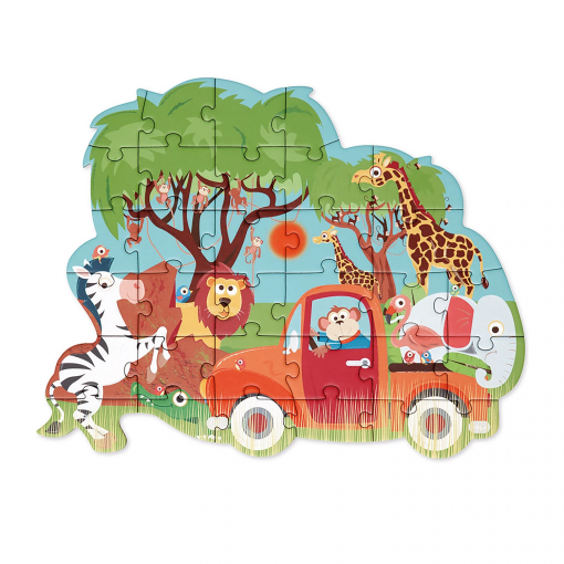 Alternative view of PUZZLE SAFARI 30 PEZZI - SCRATCH