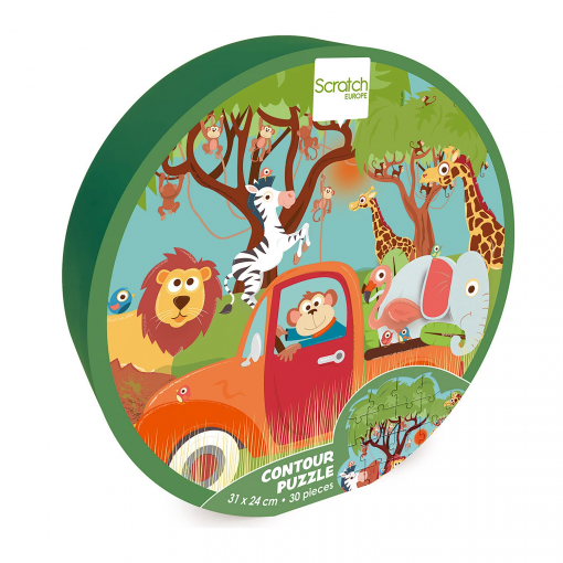 PUZZLE SAFARI 30 PEZZI - SCRATCH