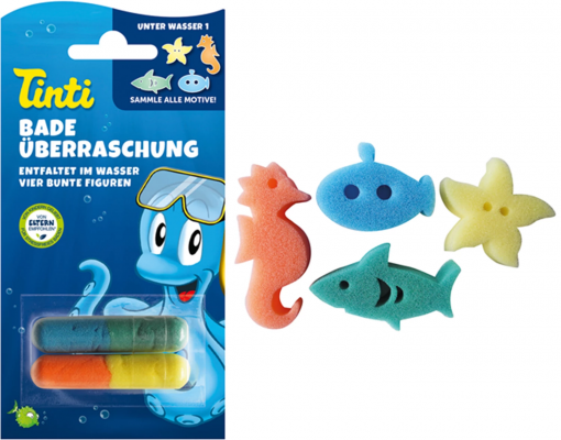 SPUGNA SORPRESA DA BAGNO ASS. - TINTI - immagine 2