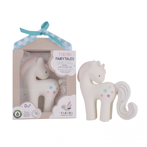 SONAGLIO UNICORNO IN GOMMA NATURALE - TIKIRI - immagine 3