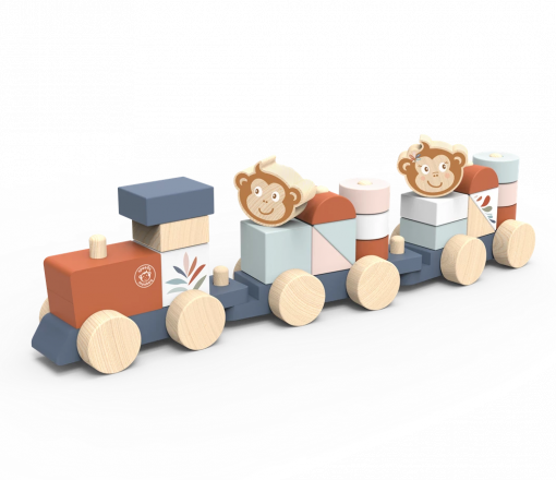 TRENO IMPILABILE - SPEEDY MONKEY - immagine 2