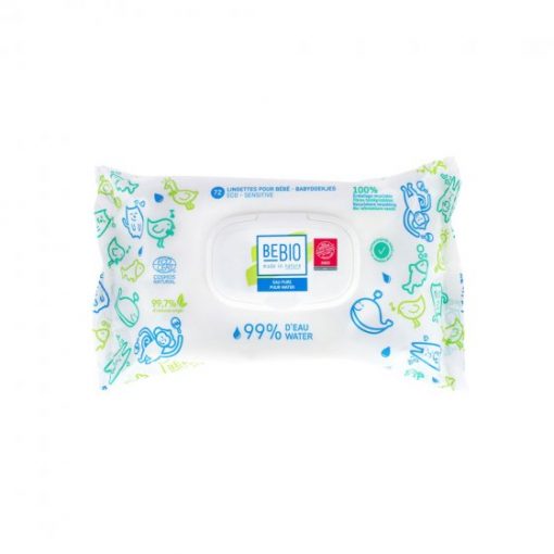SALVIETTE PER BEBE' ALL'ACQUA - 72PZ - BEBIO