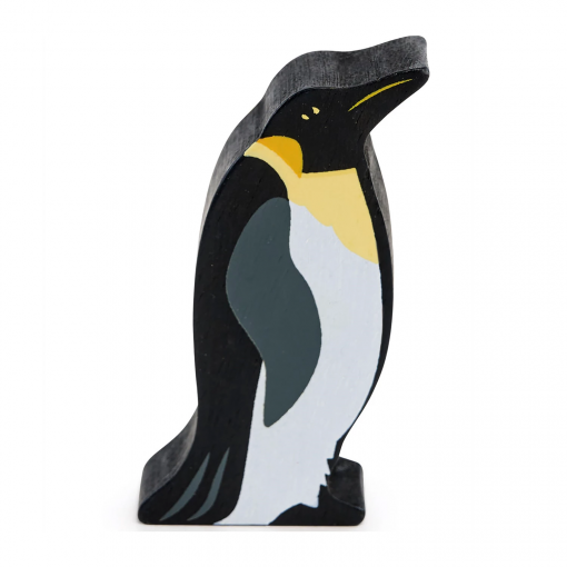 RE PINGUINO IN LEGNO - TENDER LEAF