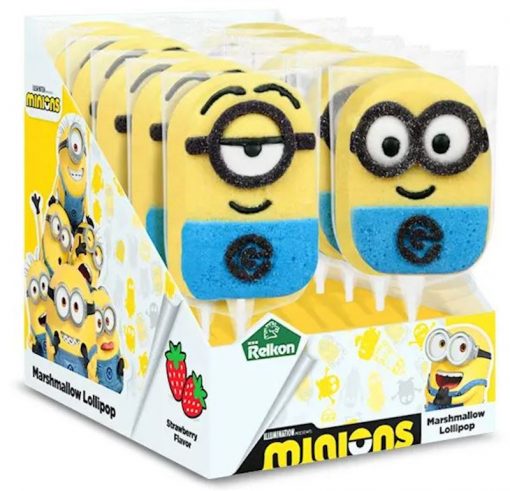 MARSHMALLOW MINIONS - LOLLIPOP