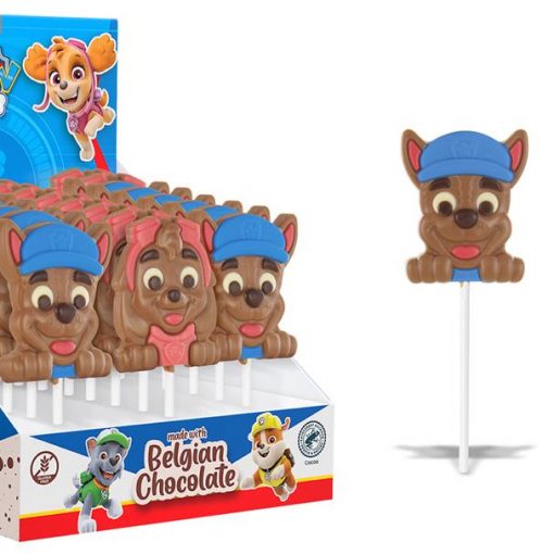 STICK DI CIOCCOLATO PAW PATROL - LOLLIPOP