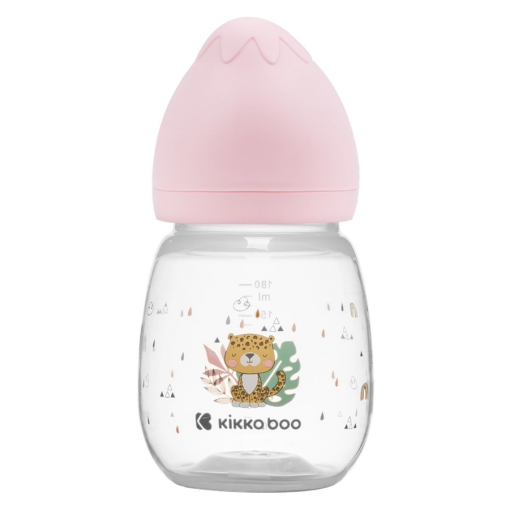 BIBERON ANTICOLICA 180ML - SAVANNA PINK - KIKKABOO