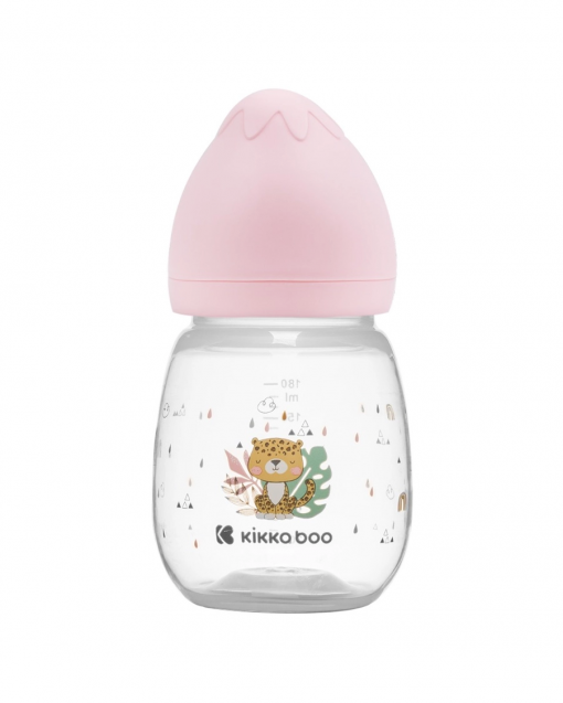 BIBERON ANTICOLICA 180ML - SAVANNA PINK - KIKKABOO