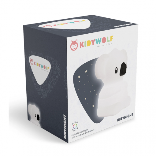 Alternative view of LUCE NOTTURNA KOALA CAMBIA COLORE 15CM - KIDYWOLF
