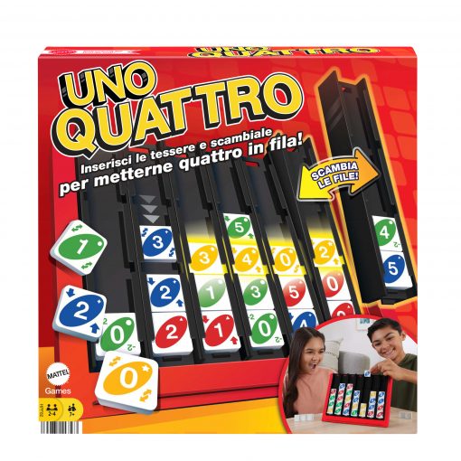 UNO QUATTRO - MATTEL GAMES