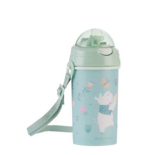 TAZZA IN PP CON CANNUCCIA 450ML - MUSIC FEST MINT - KIKKABOO