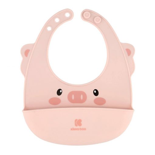 BAVAGLINO IN SILICONE - PINK - KIKKABOO - immagine 3
